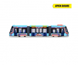 Dickie Toys City Liner Tram Tram Tram Train Rouge 46 cm