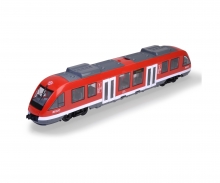 Jouet train de ville rouge - l : 45 cm - echelle: 1/43 SPEEDTRACK