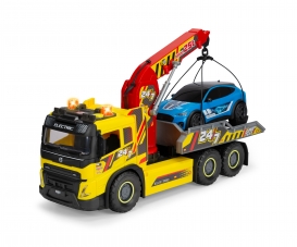 DICKIE CITY HEROES - CAMION-BENNE SON ET LUMIÈRE (30 CM) - CAMIONS DICKIE CITY HEROES - CAMION-BENNE SON ET LUMIÈRE (30 CM) - CAMIONS