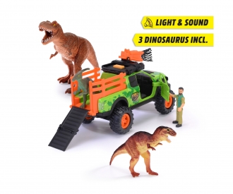 Véhicule de chasse aux dinosaures Dino Hunter - Édition anglaise