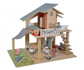 Eichhorn Puppenhaus mit Möbeln