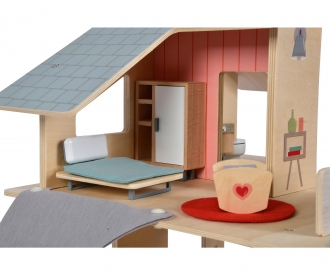 Eichhorn Puppenhaus mit Möbeln