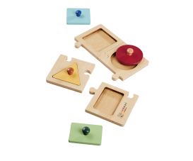 Jeu De Cubes-puzzle Rainbow Brite - Eichhorn Allemagne 1983, Bois Vintage