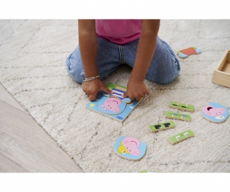 Puzzle à habiller Peppa Pig