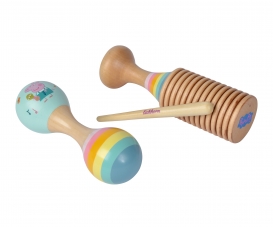 Kaufe Mehrfarbige Baby- und Kinder-Holzhupe, Hupe, Trompeteninstrumente,  Musikspielzeug