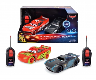 RC Cars Glow Racers Twin Pack 1:32