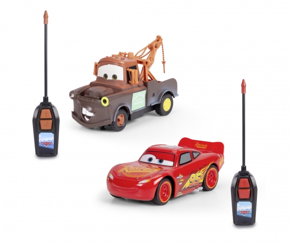 RC Cars LMQ + Mater Twin Pack 1:32