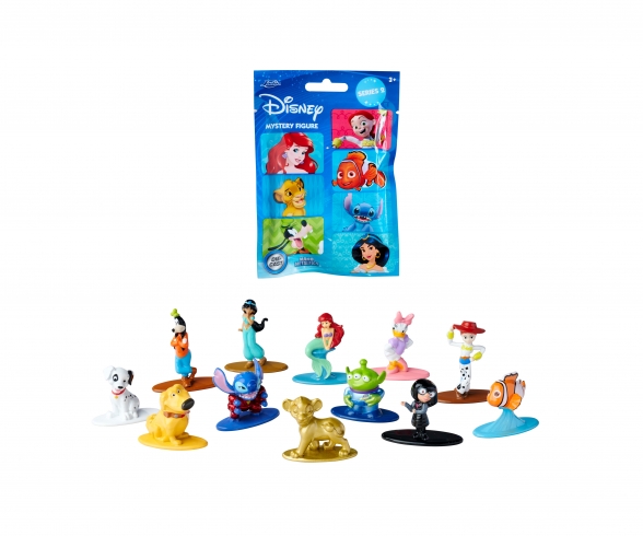 Disney Blind Pack Nanofigs, 12-sort.