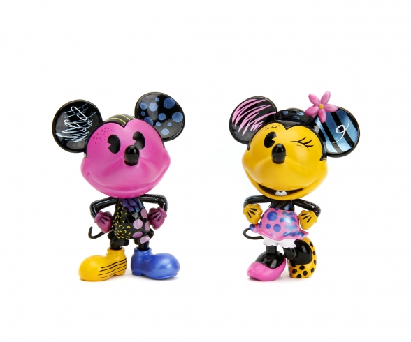 Mickey&Minnie Designer 4 "Fig. Twin Pack