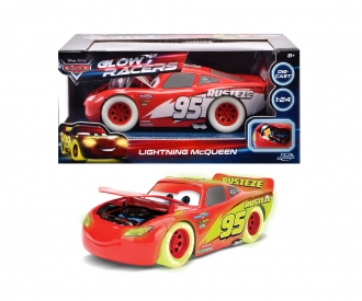 Buy Lightning McQueen Glow Racers 1:24 online | Jada Toys