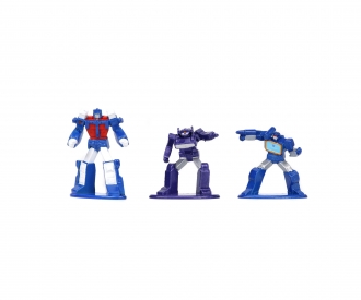 Jada Toys - Pack De Figuras Coleccionables Nano TMNT - 18 Unidades De 4 Cm - Tortugas Ninja Multicolor