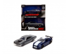  Jada Toys Nano Hollywood Rides Fast & Furious 3 PK F9, Black :  Toys & Games