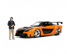 ACCESSORIES - DIORAMA 2X CARS WITH TORETTO'S HOUSE - FAST & FURIOUS