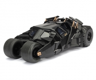 Batmobile The Dark Knight Jada Toys - Scala 1:24 Con Batman Die-Cast, Per Collezionisti - Foto 3