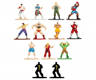 Street Fighter Blind Pack Nanofigs