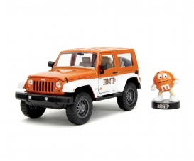 M&Ms Orange 2007 Jeep Wrangler 1:24