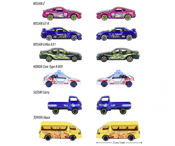 Models - Majorette Japan Series Tuning Parts Toyota Hiace for sale in Models - Majorette Japan Series Tuning Parts Toyota Hiace for sale in