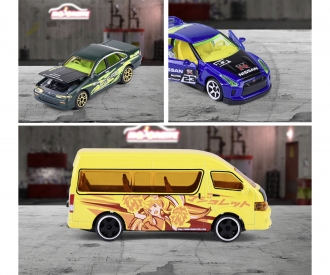 Japan Series Deluxe Cars, 6-asst.