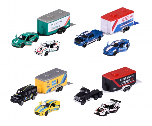 Car set with trailer