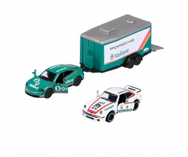 Majorette - Voiture Jouet Porsche (1 Voiture) avec Carte à Collectionner –  Premium Miniature (Jeu de 6 Assortis, Choix aléatoire), 7,5 cm, pour Les