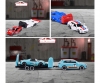 Porsche Race Trailer Set, 3-sort.