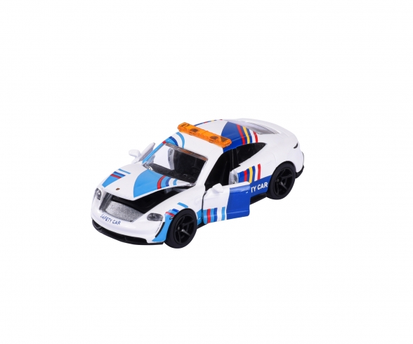 Spielwaren Express - Majorette Spielzeugauto Deluxe Cars Porsche Taycan  Turbo S weiß 212053153Q04