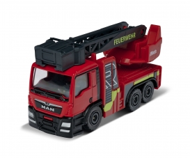 Pack Majorette Fire Zone - Van Et Camion Pompiers + 2 Figurines + 1 Accessoire - Neuf