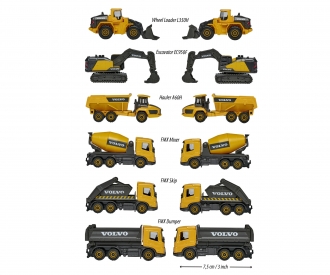 Volvo Construction Series, 6-sort.