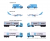 MAERSK Transport Vehicles, 3-asst.