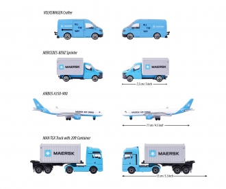 MAERSK 4 Pieces Giftpack