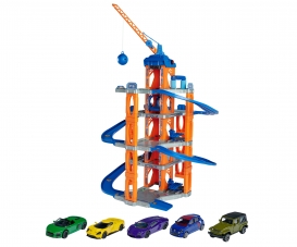 Majorette Mega City Garage, NEW ARRIVAL! On seven floors with numerous  ramps, lanes & playing details, the Majorette Mega City Garage provides the  ultimate play ideas, making the
