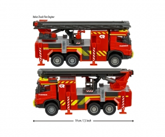 Moteur d'incendie de camion Volvo