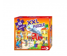 noris Riesenpuzzle Puzzle gigante XXL Kikaninchen, 45 pezzi (64 x 44 cm),  Colore, 606031719 - Giochi e Prodotti per l'Età Evolutiva