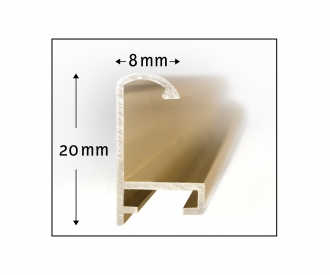 Aluminium frame Quattro 18 x 24 cm