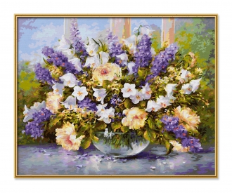 Spring Flowers - Paint by Numbers