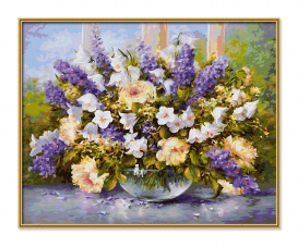 Summer Flowers - painting by numbers