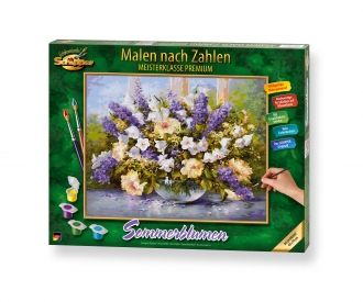 Summer Flowers - painting by numbers
