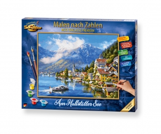 By Lake Hallstatt - painting by numbers
