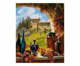 Buy Still life with grapes - painting by numbers online