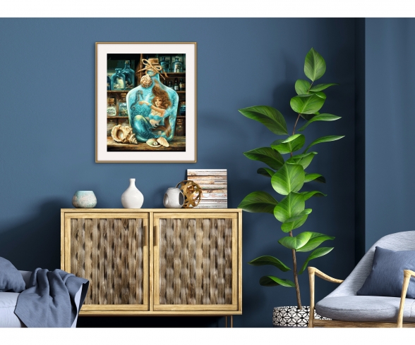 Die Meerjungfrau Malen nach Zahlen online kaufen | Schipper