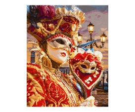 Carnival in Venice - painting by numbers