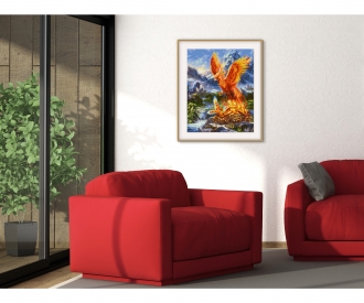 Buy Phoenix from the ashes by numbers painting - | Schipper online