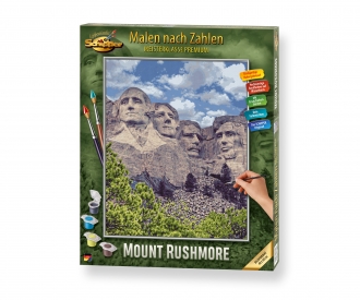 Mount Rushmore Malen nach Zahlen