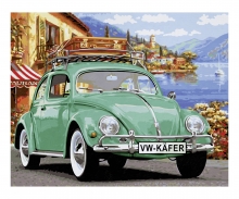 Volkswagen Käfer Painting by Numbers