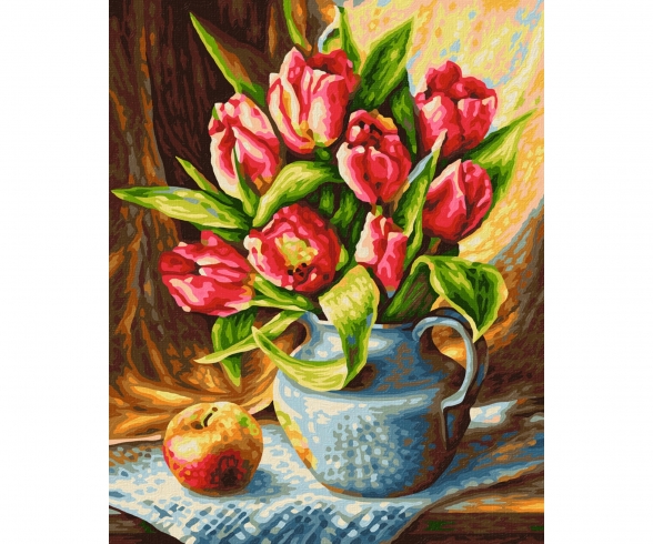 Acheter peinture par numéros 'Frozen Tulips