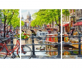 Amsterdam - painting by numbers