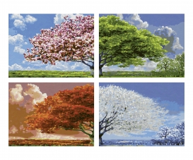 Four Seasons - Painting by Numbers