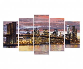 Buy New York at dawn - painting by numbers online | Schipper