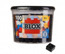 Blox 100 black 4 pins Bricks in Box