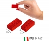 Blox - 1000 4er Bausteine rot - kompatibel mit bekannten Spielsteinen